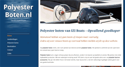 Desktop Screenshot of polyesterboten.nl